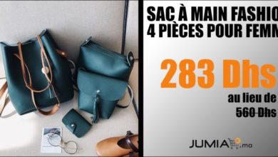 Promo Jumia Sac à main Fashion 4 pièces pour femme 283Dhs au lieu de 566Dhs