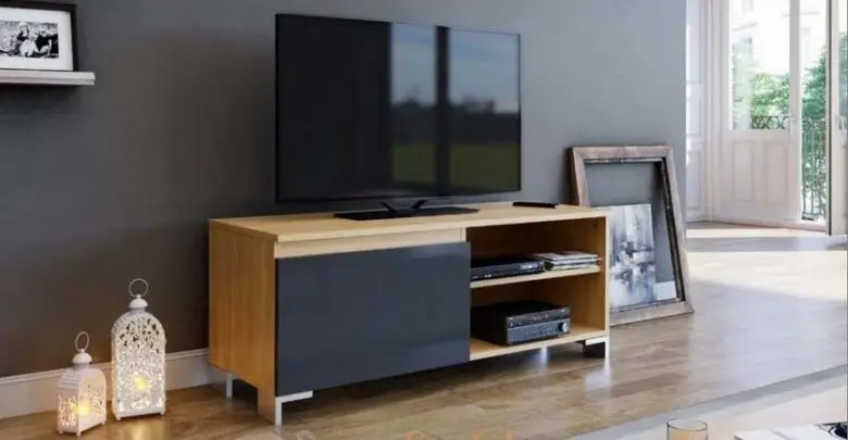 Promo Azura Home MEUBLE TV AKOS 110 cm 990Dhs au lieu de 1490Dhs