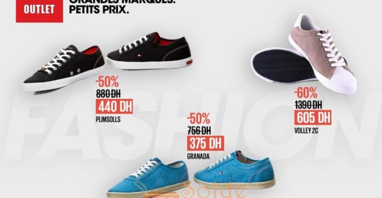 Promo BD Morocco Outlet Chaussure stylées signées Tommy Hilfiger