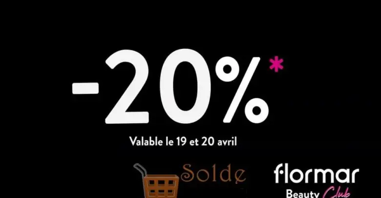Flormar Beauty Club -20% à partir de 250Dhs d'achat du 19 au 20 Avril
