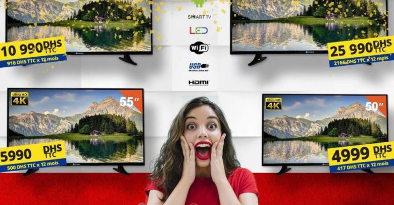 Offre Spéciale Abroun Electro Smart TV 4K Goldvision