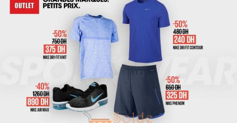 Promo BD Morocco Outlet Articles originaux de Nike réduits jusqu'à 50%