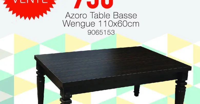 Top Vente Yatout Home Table Basse Azoro 950Dhs au lieu de 1290Dhs
