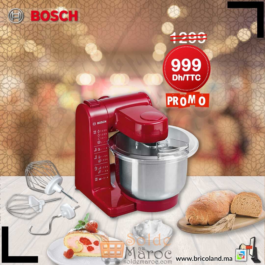 Promo Bricoland Robot de cuisine Multifonctions 500W Bosch 999Dhs au lieu de 1299Dhs