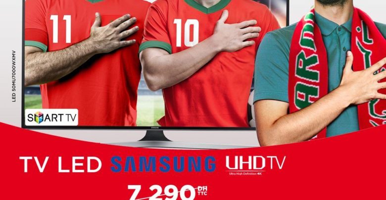 Promo Electroplanet Smart TV UHD Samsung 50" 4K 6799Dhs au lieu de 7690Dhs