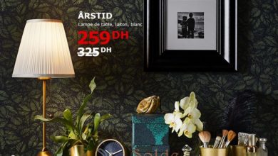 Soldes Ikea Maroc Lampe de table ÅRSTID 259Dhs au lieu de 325DHs