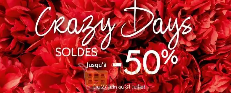 Soldes Yves Rocher Maroc Crazy Dayz Jusqu'à -50% du 27 au 31 Juillet 2018