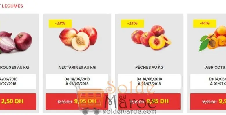 Promo Leader Price Maroc Fruits et legumes