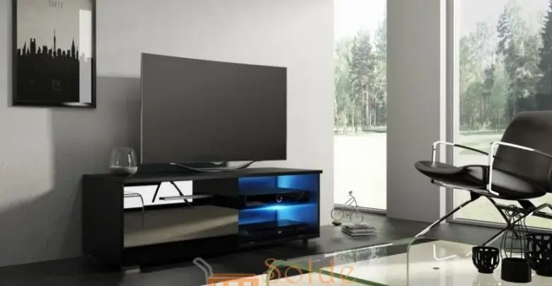 Promo Azura Home MEUBLE TV ALBY 100cm 1390Dhs au lieu de 1417Dhs