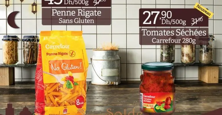 Promo Carrefour Market Gourmet Pâtes sans Gluten & tomates séchées