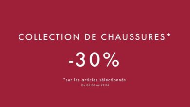 Offre Spéciale Chaussures UTERQUE Maroc du 6 au 27 Juin 2018 -30% sur une sélection d’articles
