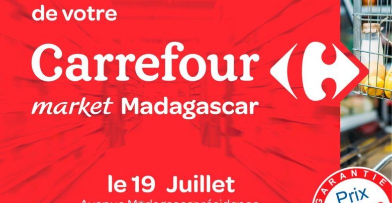 Ouverture Carrefour Market Avenue Madagascar Rabat 19 Juillet 2018