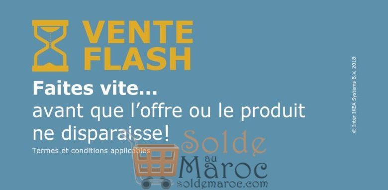 Vente Flash IKEA Maroc du 21 au 22 juillet 2018