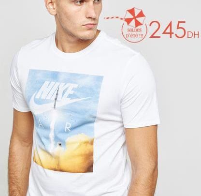 Soldes d'été Olympe Store Tee-shirt Nike Homme