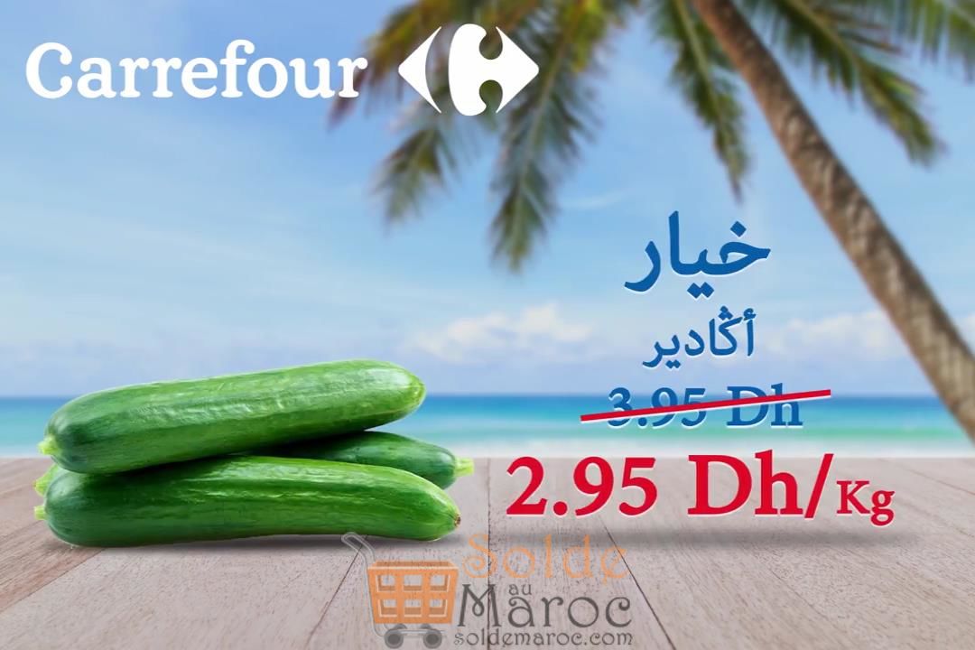 Promo Carrefour Fruits et Légumes d'été du 9 au 14 Août 2018