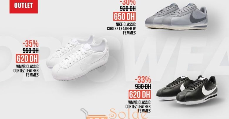 Promo BD Morocco Outlet sélection d’articles Nike à prix réduits