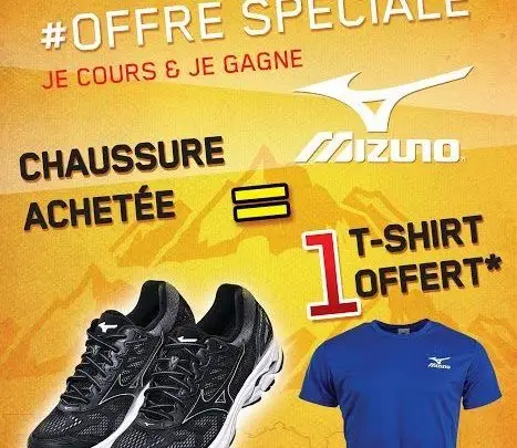 Offre Spéciale Planet Sport 1 chaussure Acheté = 1 t-shirt Offert