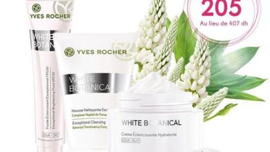Promo Yves Rocher Maroc Pack White Botanical 205Dhs au lieu de 407Dhs