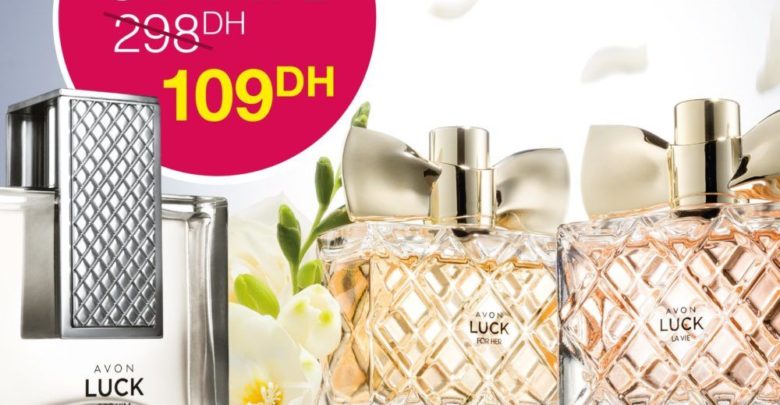 Super Offre Avon Maroc Parfum LUCK 109Dhs au lieu de 298Dhs