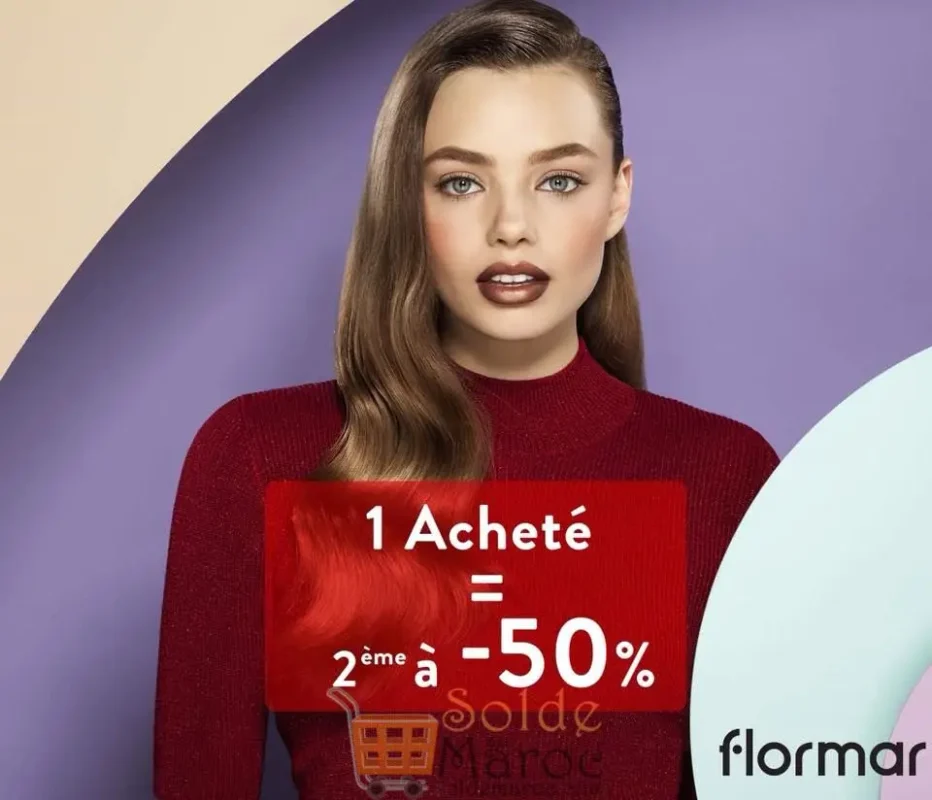Promo Flormar Achetez un le deuxième à -50% sur tout le Magasin du 15 au 18 Octobre 2018