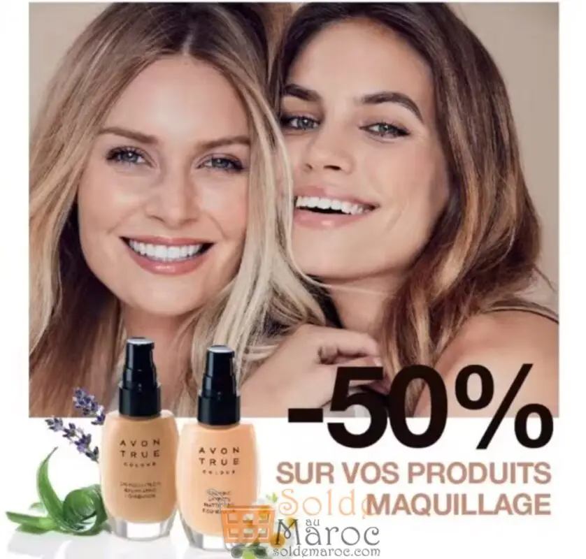 Soldes Avon Maroc -50% sur tous les produits Maquillages