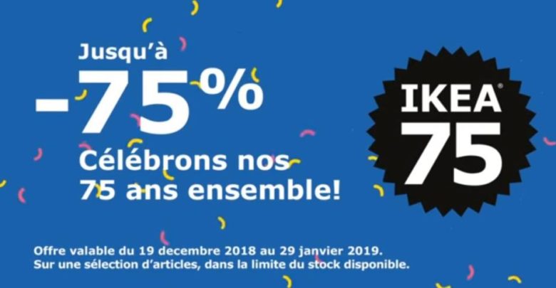 Soldes Ikea Maroc Jusqu’à -75% du 19 décembre 2018 au 29 janvier 2019