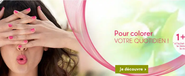 Soldes Yves Rocher Maroc Offre 1+1=3 Vernis
