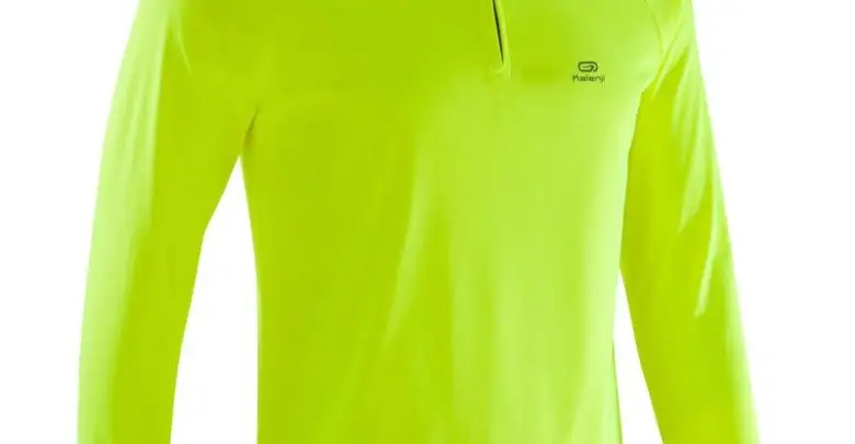 Soldes Decathlon Tee-Shirt Manches Longues Running Homme 49Dhs au lieu de 79Dhs