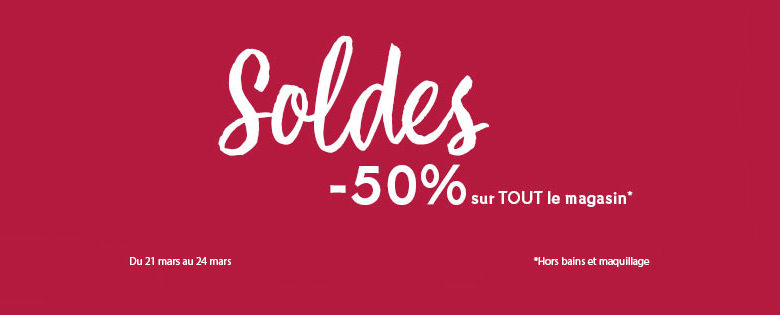 Soldes Yves Rocher Maroc -50% sur tout le magasin* du 21 au 24 Mars 2019