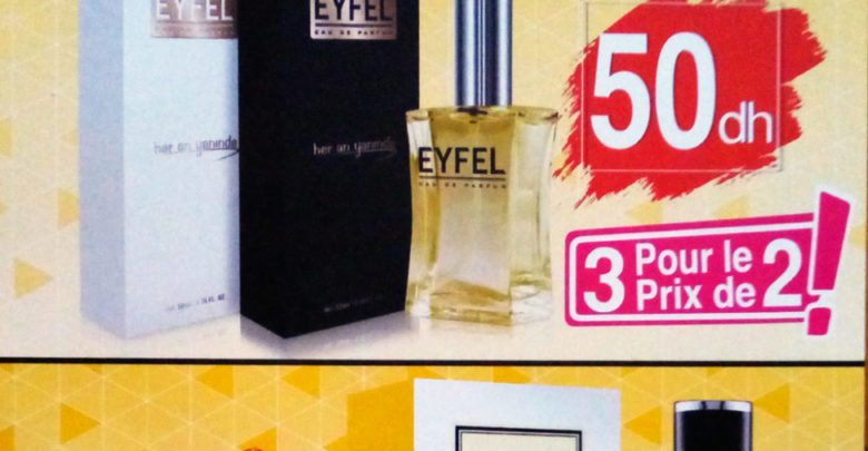 Flyer EYFEL Eau de parfum Spéciale 3 pour le prix de 2