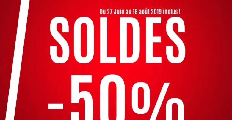 Soldes City Sport Jusqu'à -50% du 27 Juin au 18 Août 2019