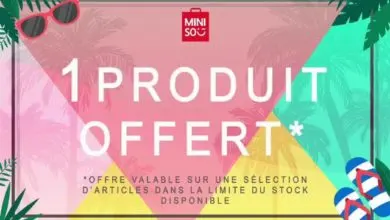 Summer Deal chez Miniso Maroc 1=2