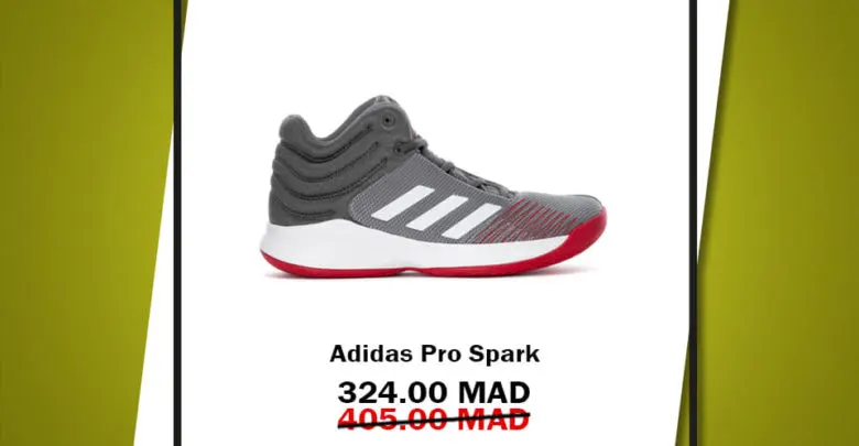 Soldes GO Sport Adidas Pro Spark 324Dhs au lieu de 405Dhs