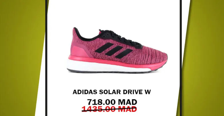 Soldes GO Sport Adidas SOLAR DRIVE W 718Dhs au lieu de 1435Dhs
