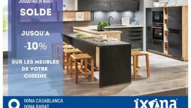 Soldes IXINA German Kitchens -10% Jusqu'au 31 Août 2019