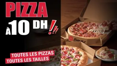 Super Promo Pizza Hut Maroc la 2ème Pizza à 10Dhs