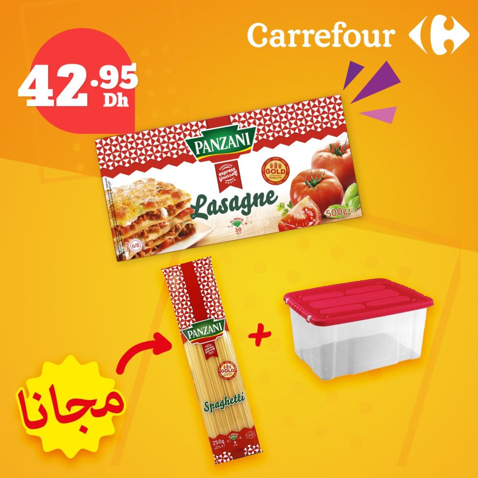Promo Gratuité chez Carrefour Maroc jusqu’au 06 Novembre 2019