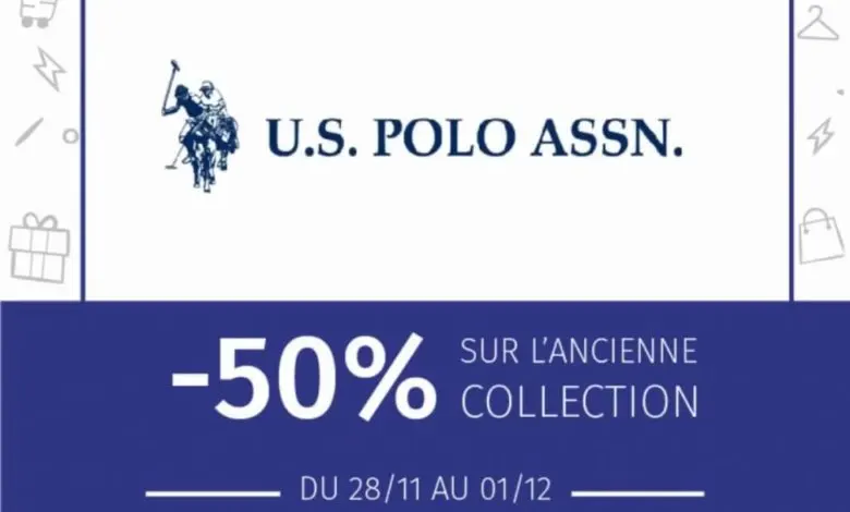Black Friday U.S POLO ASSN. à ANFAPLACE -50% sur l'ancienne collection Jusqu'au 1 Décembre 2019