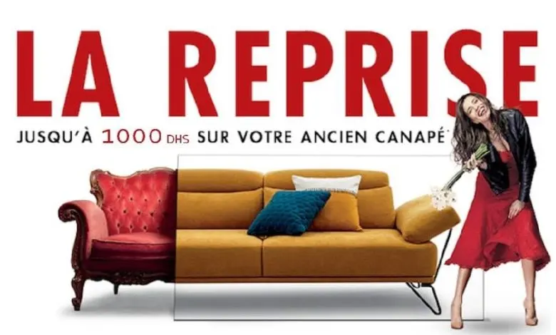 Offre Spéciale Azura Home reprend votre ancien canapé pour l'achat d'un canapé d'angle