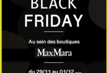Black Friday MaxMara à Morocco Mall Jusqu'au Dimanche 1er Décembre 2019
