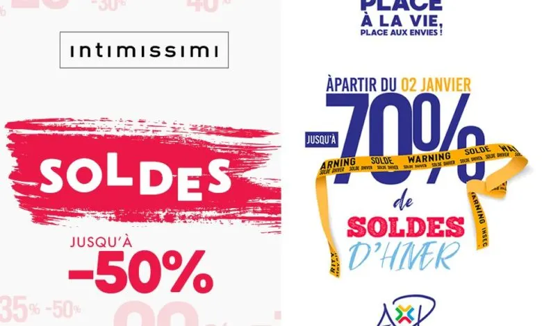 Soldes INTIMISSIMI Maroc Magasin Anfaplace Mall Jusqu'à -50% de remise