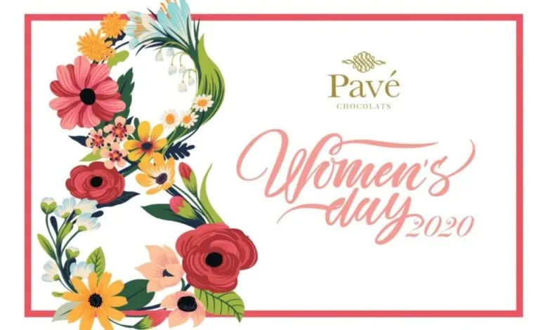 Catalogue Pavé Chocolats Spéciale Women's Day 2020
