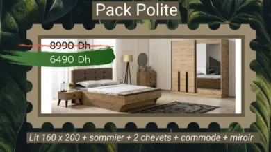 Promo Yatout Home Pack complet POLITE 6490Dhs au lieu de 8990Dhs