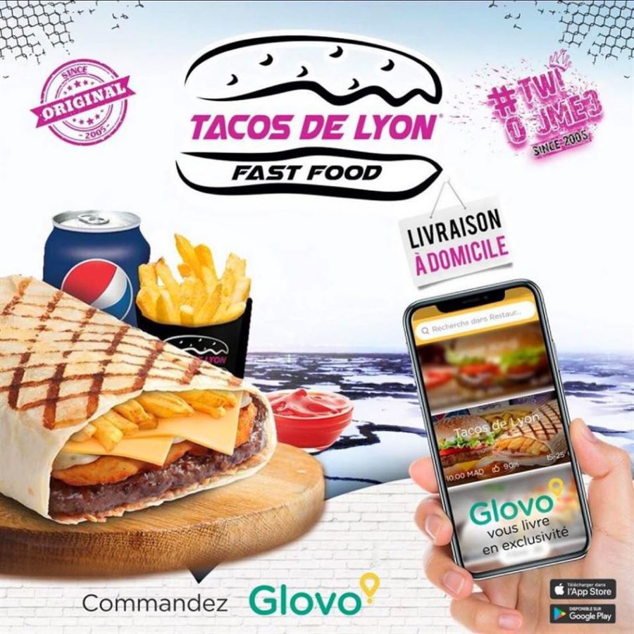 Offre Stay At Home Tacos de Lyon Maroc Jusqu'au 20 Avril 2020