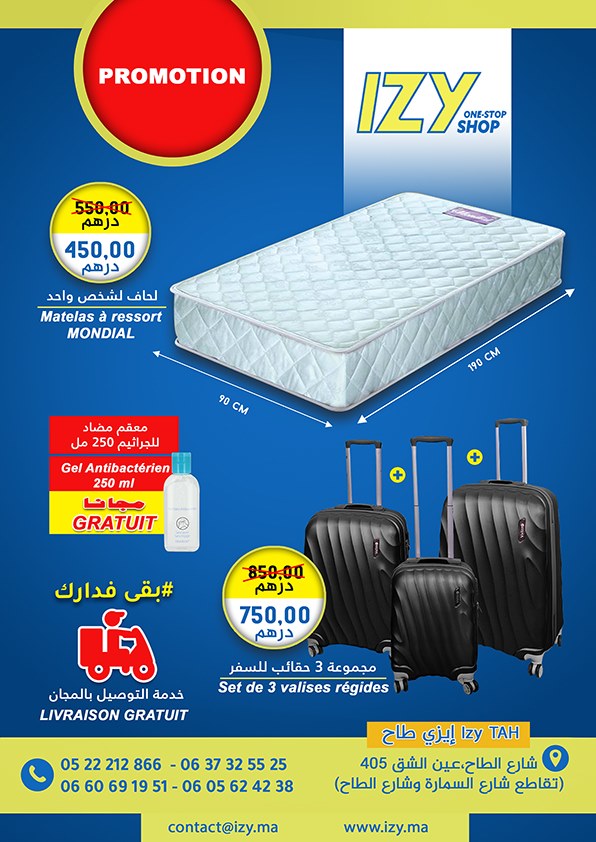Flyer IZY ONE-STOP SHOP Spéciale Promotion Stay at Home