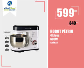 Soldes Aswak Assalam ROBOT PÉTRIN 4L KRÖHLER 599Dhs au lieu de 849Dhs