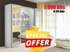 Promo Azura Home Armoire TANGER à 1990Dhs au lieu de 6174Dhs