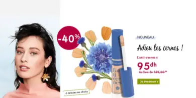 Soldes Yves Rocher Maroc Anti-cernes à 95Dhs au lieu de 159Dhs