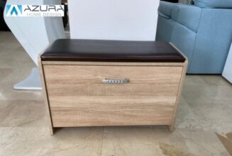 Promo Azura Home Meubles d'entrée et rangement chaussures MERCY 390Dhs au lieu de 449Dhs