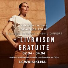 Offre en ligne LC Waikiki Maroc Achetez 3 obtenez 1 livraison gratuite